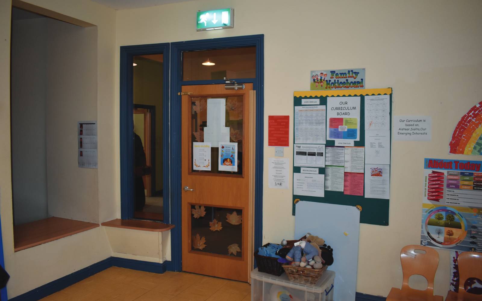 Tigers Childcare interior doors