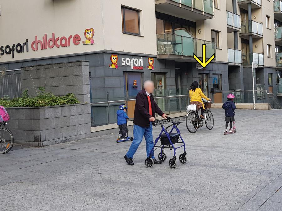 Exterior of Safari Childcare, Kilmainham, Dublin.