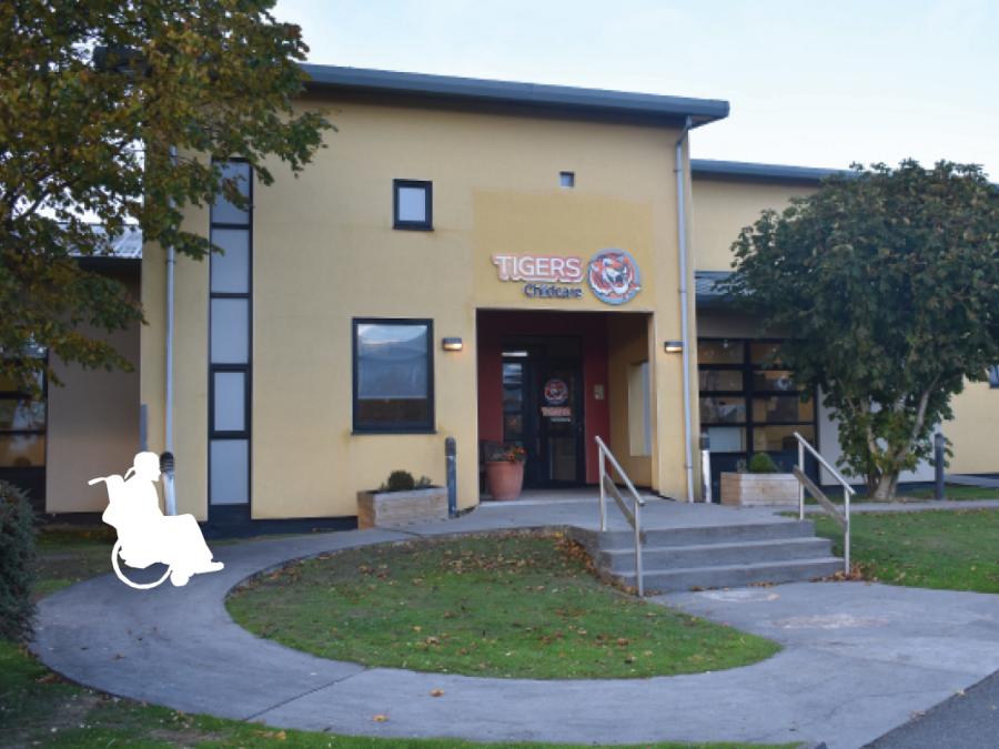 Entrance ramps, steps and handrails, Tigers Childcare