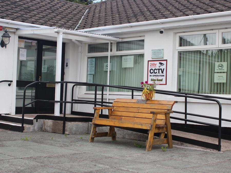 Steps and handrails, Mayfield Community Development Project