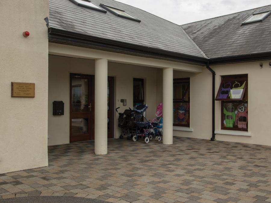 External buggy storage area, Happy Days Community Creche