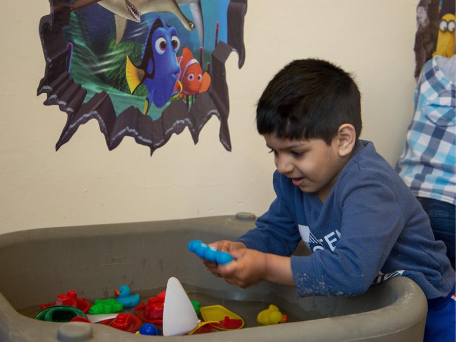 Water-play, Lux Children’s Club, Moate, County Westmeath.