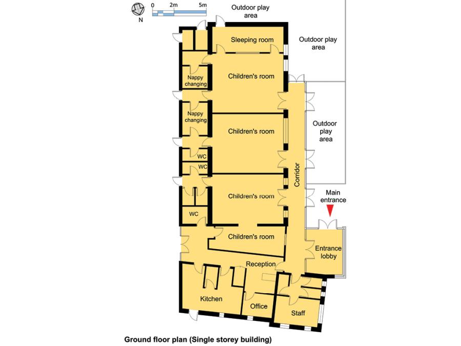 Benbulben Creche floor plan