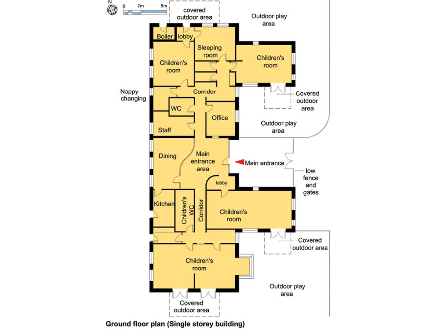 Ballinderreen Community Childcare and Education Centre floor plan